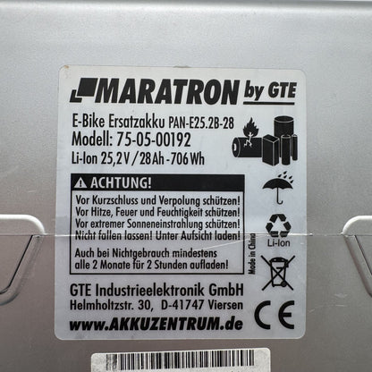 Panasonic 26 V Sitzrohrakku (Maratron Nachbau) – Ansicht 3 | AkkuTec Wels