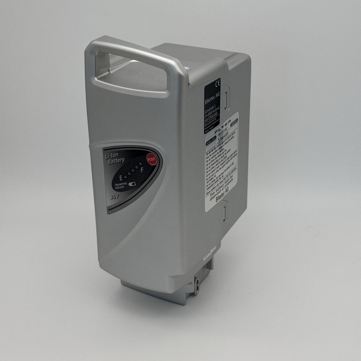 Panasonic Deluxe Sitzrohrakku 36 V – Seitenansicht | AkkuTec Wels